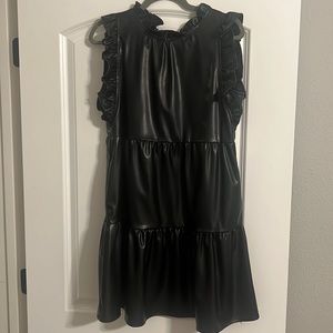 Black Leather dress